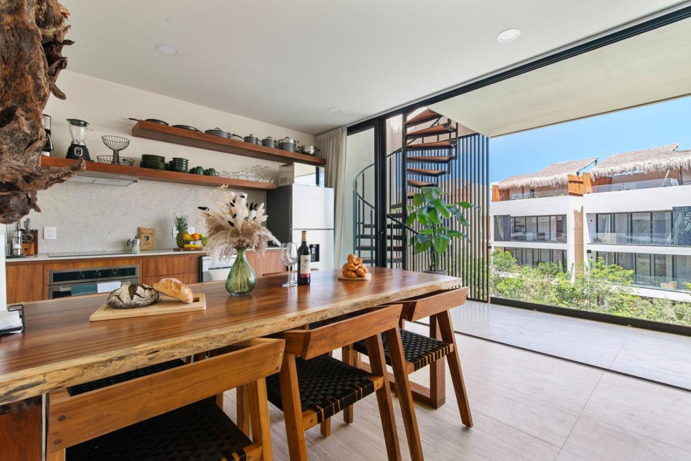 Apartment Exclusive 2-bedroom Ph With Rooftop & Pool Tulum